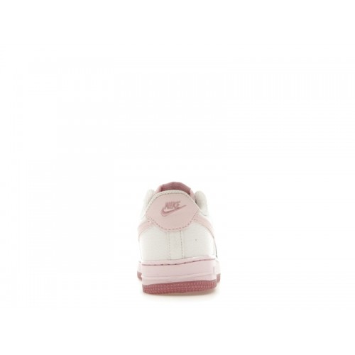 Nike Air Force 1 White Elemental Pink (PS) - детская сетка размеров