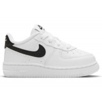 Кроссовки для малыша Nike Air Force 1 Low White Black Swoosh (TD)