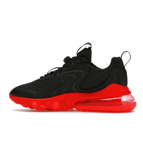 Кроссы Nike Air Max 270 React Eng Dark Smoke Grey Crimson - мужская сетка размеров