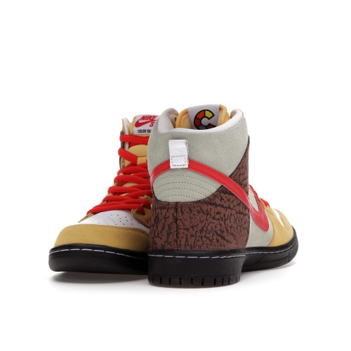 Кроссы Nike SB Dunk High Color Skates Kebab and Destroy - мужская сетка размеров