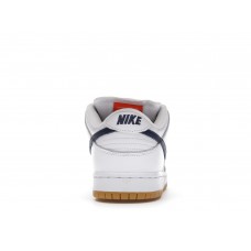 Кроссовки Nike SB Dunk Low Orange Label White Navy