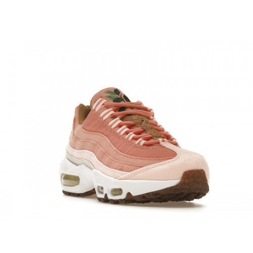 Кроссы Nike Air Max 95 Cork Pink (W) - женская сетка размеров