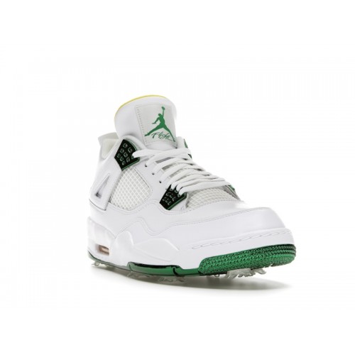 Кроссы Jordan 4 Retro Golf Metallic Green - мужская сетка размеров