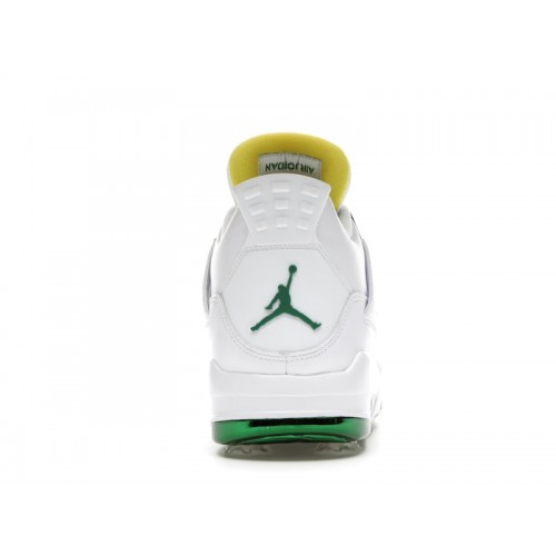 Кроссы Jordan 4 Retro Golf Metallic Green - мужская сетка размеров