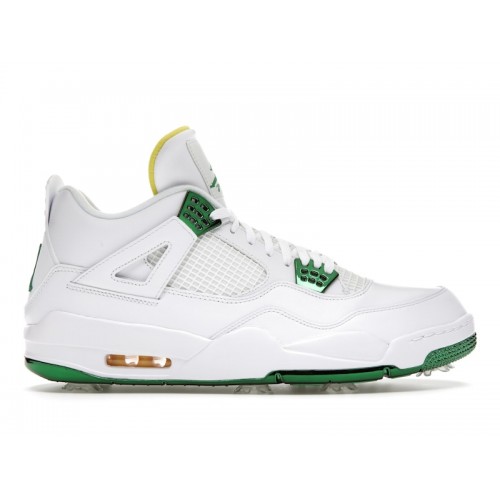 Кроссы Jordan 4 Retro Golf Metallic Green - мужская сетка размеров