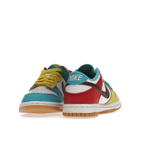 Кроссы Nike Dunk Low Free 99 White (GS) - подростковая сетка размеров