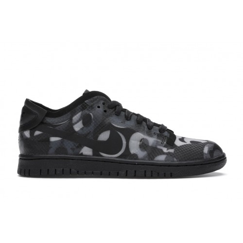 Кроссы Nike Dunk Low Comme des Garcons Print (W) - женская сетка размеров