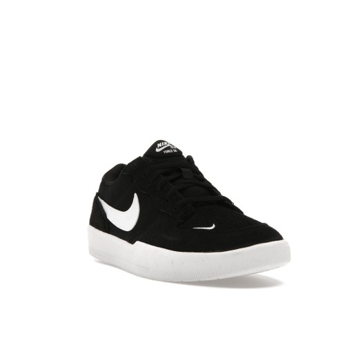 Кроссы Nike SB Force 58 Black White - мужская сетка размеров