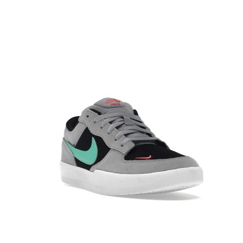 Кроссы Nike SB Force 58 Wolf Grey Black Light Menta - мужская сетка размеров