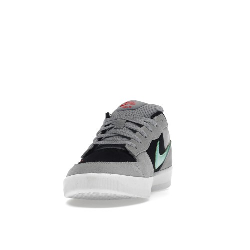 Кроссы Nike SB Force 58 Wolf Grey Black Light Menta - мужская сетка размеров