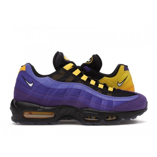 Кроссы Nike Air Max 95 NRG LeBron Lakers - мужская сетка размеров