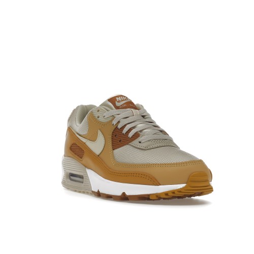 Кроссы Nike Air Max 90 Caramel (W) - женская сетка размеров