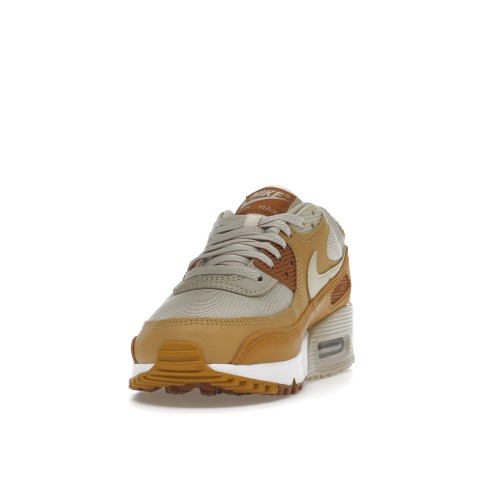 Кроссы Nike Air Max 90 Caramel (W) - женская сетка размеров