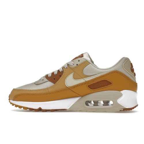 Кроссы Nike Air Max 90 Caramel (W) - женская сетка размеров