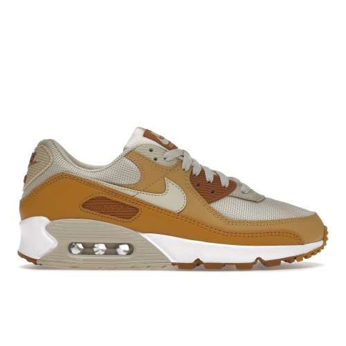 Кроссы Nike Air Max 90 Caramel (W) - женская сетка размеров