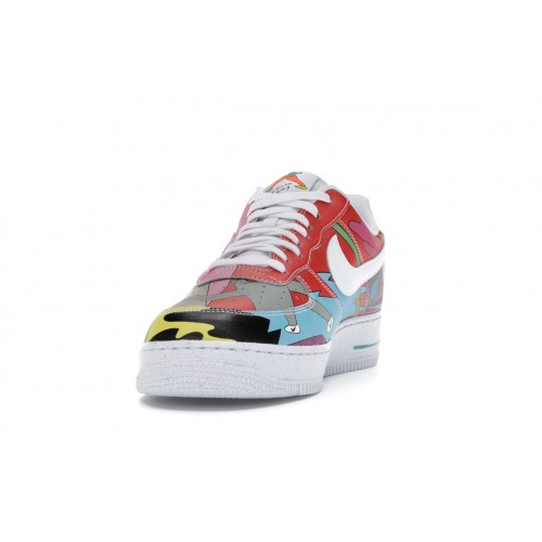 Кроссы Nike Air Force 1 Flyleather Ruohan Wang - мужская сетка размеров