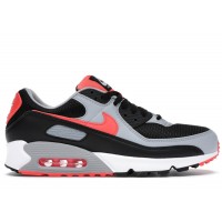Nike Air Max 90 Black Radiant Red Wolf Grey