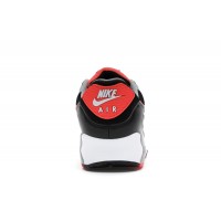 Nike Air Max 90 Black Radiant Red Wolf Grey