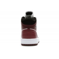 Женские Jordan 1 Mid SE Black Dark Beetroot (W)