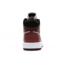Женские Jordan 1 Mid SE Black Dark Beetroot (W)