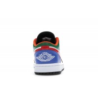 Женские Jordan 1 Low Multi-Color Black Toe (W)