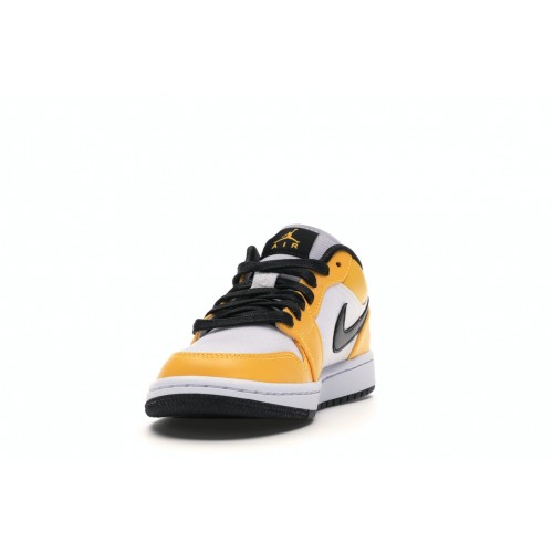 Кроссы Jordan 1 Low Laser Orange (W) - женская сетка размеров