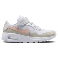 Детские кроссовки Nike Air Max SC White Light Orewood Brown Ember Glow Echo Pink (PS)