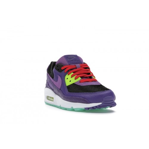 Кроссы Nike Air Max 90 Violet Blend - мужская сетка размеров