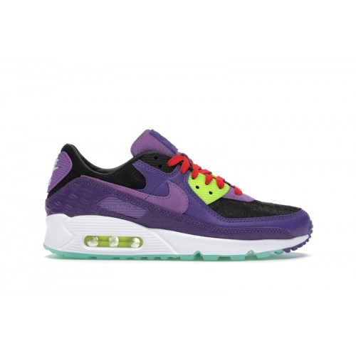 Кроссы Nike Air Max 90 Violet Blend - мужская сетка размеров