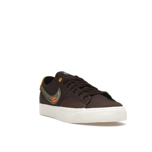 Кроссы Nike SB Blazer Court Daan Van Der Linden Baroque Brown - мужская сетка размеров