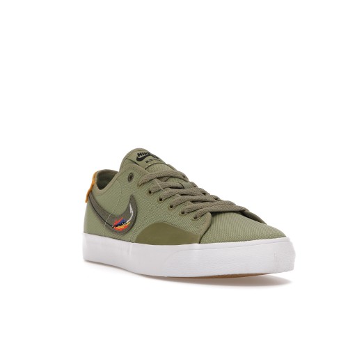 Кроссы Nike SB Blazer Court Daan Van Der Linden Dusty Olive - мужская сетка размеров