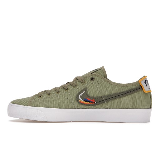 Кроссы Nike SB Blazer Court Daan Van Der Linden Dusty Olive - мужская сетка размеров