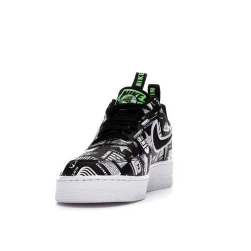 Кроссы Nike Air Force 1 Low Worldwide - мужская сетка размеров