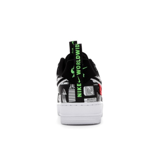 Кроссы Nike Air Force 1 Low Worldwide - мужская сетка размеров