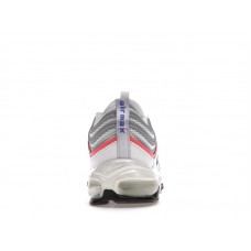 Женские Nike Air Max 97 Metallic Silver Flash Crimson Racer Blue (W)