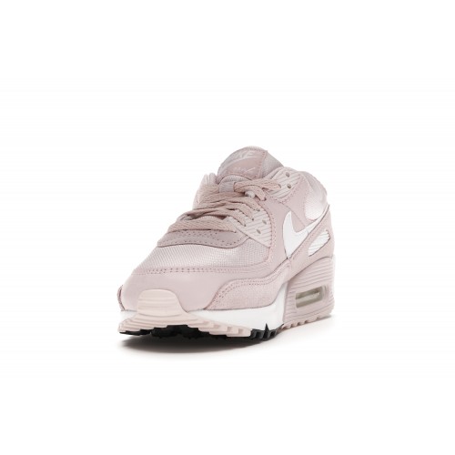 Кроссы Nike Air Max 90 Barely Rose (W) - женская сетка размеров