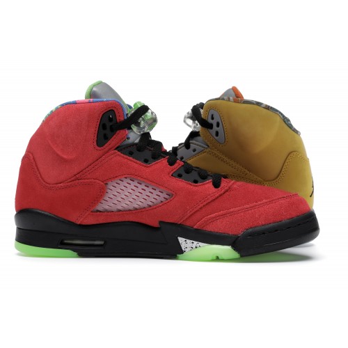 Кроссы Jordan 5 Retro What The (GS) - подростковая сетка размеров