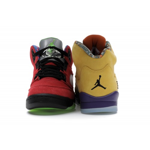 Кроссы Jordan 5 Retro What The (GS) - подростковая сетка размеров