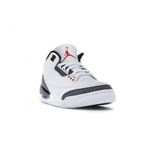 Кроссы Jordan 3 Retro SE Fire Red Denim (2020) - мужская сетка размеров
