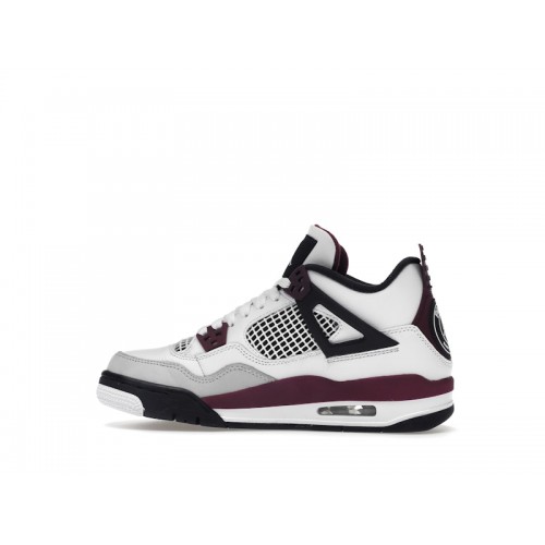Кроссы Jordan 4 Retro PSG Paris Saint-Germain (GS) - подростковая сетка размеров