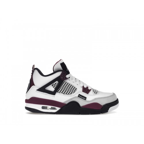 Кроссы Jordan 4 Retro PSG Paris Saint-Germain (GS) - подростковая сетка размеров