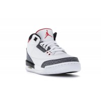 Подростковые Jordan 3 Retro SE Fire Red Denim (GS)