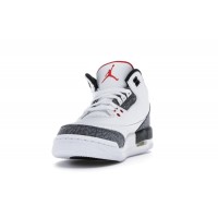Подростковые Jordan 3 Retro SE Fire Red Denim (GS)