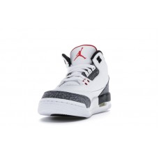 Подростковые Jordan 3 Retro SE Fire Red Denim (GS)