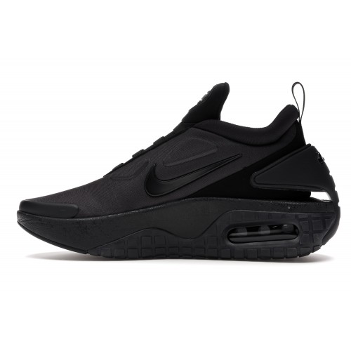 Кроссы Nike Adapt Auto Max Triple Black (US Charger) - мужская сетка размеров