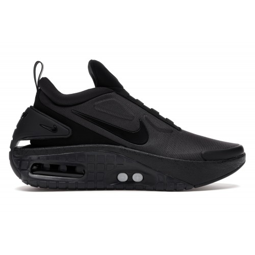 Кроссы Nike Adapt Auto Max Triple Black (US Charger) - мужская сетка размеров