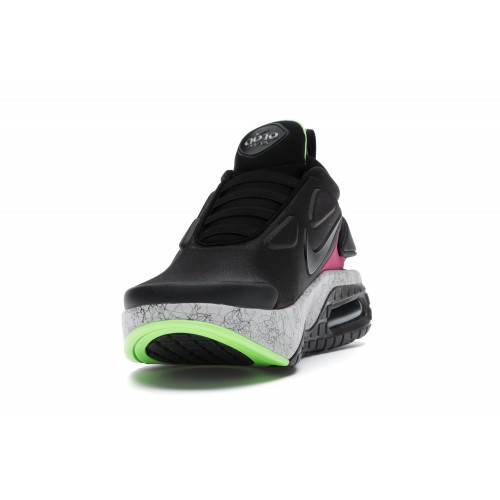 Кроссы Nike Adapt Auto Max Black Laser Fuchsia Electro Green (US Charger) - мужская сетка размеров