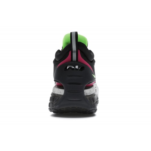 Кроссы Nike Adapt Auto Max Black Laser Fuchsia Electro Green (US Charger) - мужская сетка размеров