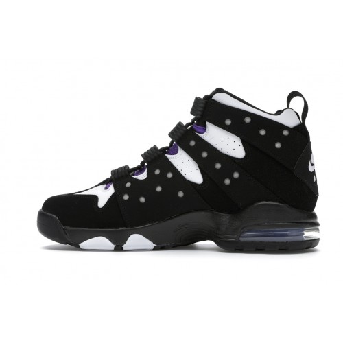 Кроссы Nike Air Max 2 CB 94 Black White Purple (2020) - мужская сетка размеров