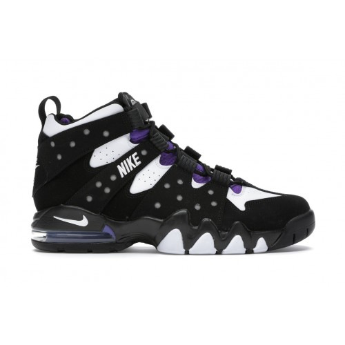 Кроссы Nike Air Max 2 CB 94 Black White Purple (2020) - мужская сетка размеров